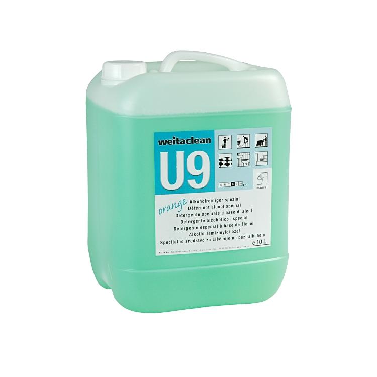 U9 Alkoholreiniger spezial 10L Kanister à 10 Liter orange