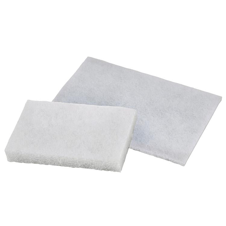 Scotch-Brite Handpads weiss 3M oh. eingebettete Schleifkörner 20 Stk/Pack  158x2