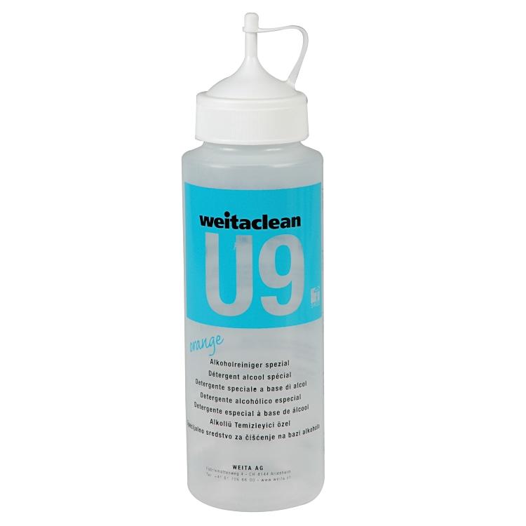 U9 Alkoholreinigerspez 500 Flasche à 500ml orange, Leerflasche