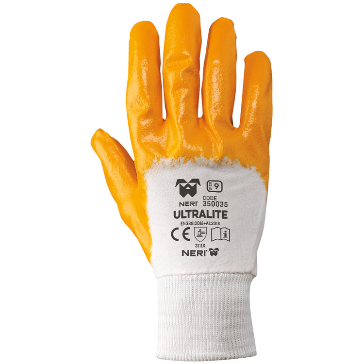 NERI ULTRALITE, Gr. 7-10 (S-XL) Mechanischer Schutzhandschuh 3/4 beschichtet