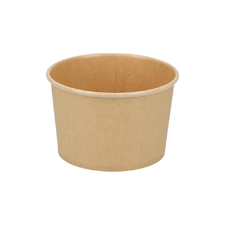 Suppenschale VERIVE 235ml Pack à 50 Stk., Pappe/PLA D 96/79mm, H 61mm, braun