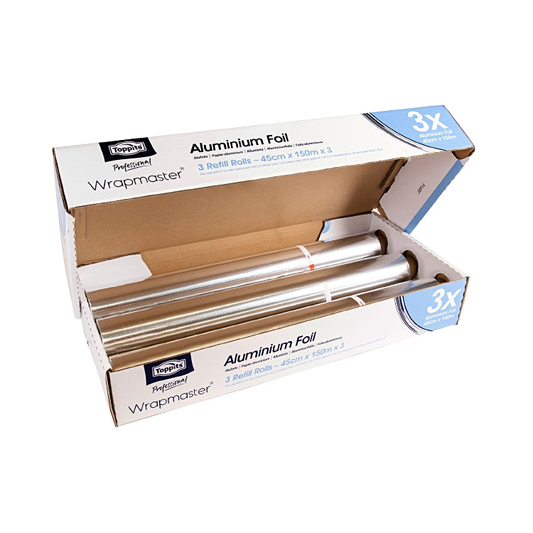 WM Toppits ALU 45x150 Aluminiumfolie, 45cmx150m 10my