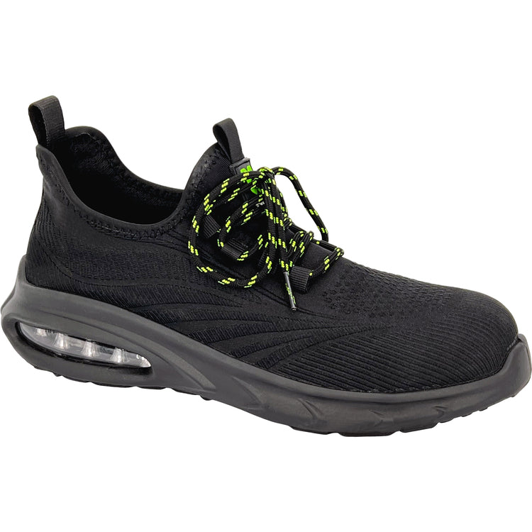 NERI RUSH 998 ESD S1PL, Gr. 40-45 Halbschuh, schwarz Technischer Feinstrick