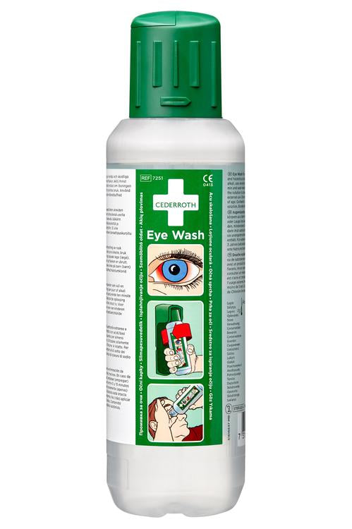 Augendusche 2 x 500ml steril gepufferte isotonische Salzlösung, einmaliger Einsa