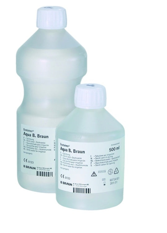 Spüllösung Aqua, steril Flasche à 500ml ad iniectabilia Ecotainer