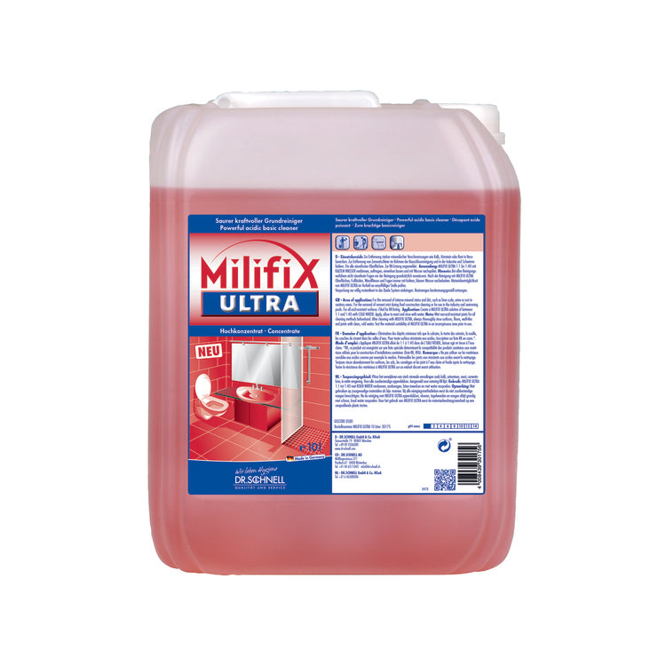 Milifix Ultra Kanister 10L Kanister à 10L Saurer Spezial-Grundreiniger