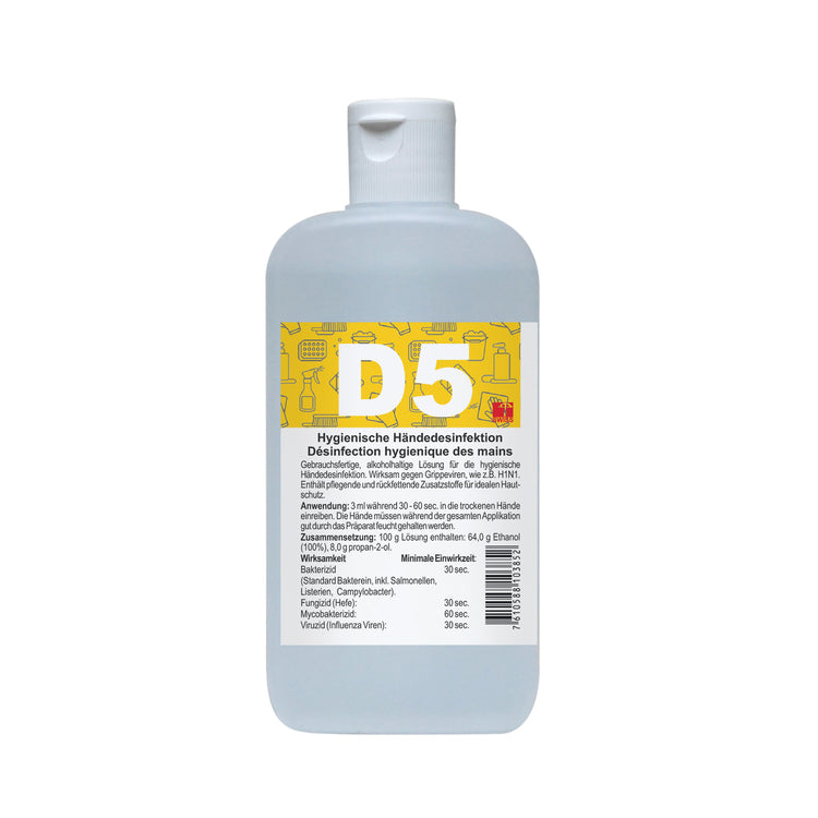 D5 Händedesinfektion 100ml Flasche à 100ml