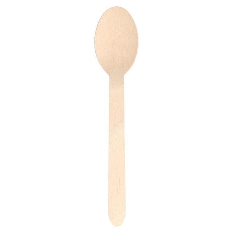 Löffel CUBIERTOS 160mm Pack à 100 Stk, Holz, braun zu 321354/55