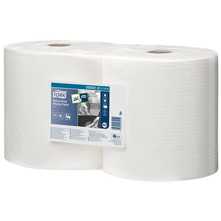 Tork Extra Starke Mehrzweck W2 light 60 Maxi, Sack à 2 Rollen Papierwischtücher
