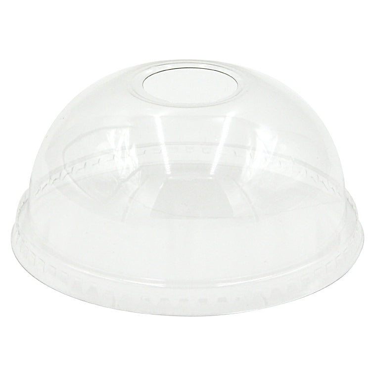 Domdeckel VERIVE rPET Pack à 50 Stk. D 95mm, mit Loch