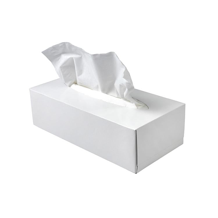 Kosmetiktücher weiss neutral Karton à 40 Boxen à 100 Tücher 2-lagig, Z-Falz, 21