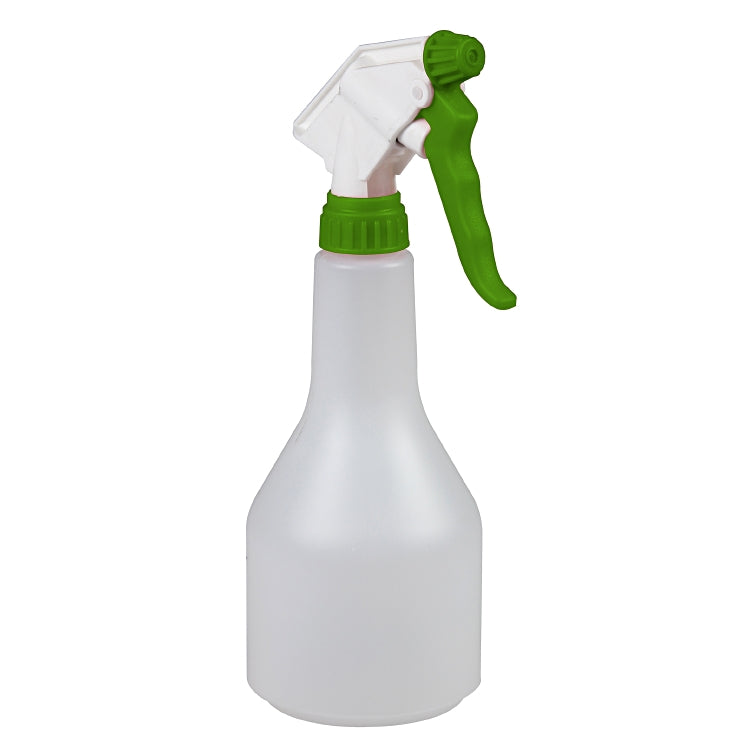 Keulenflasche 500ml grün Flasche à 500ml inkl. grünem Sprüher und
