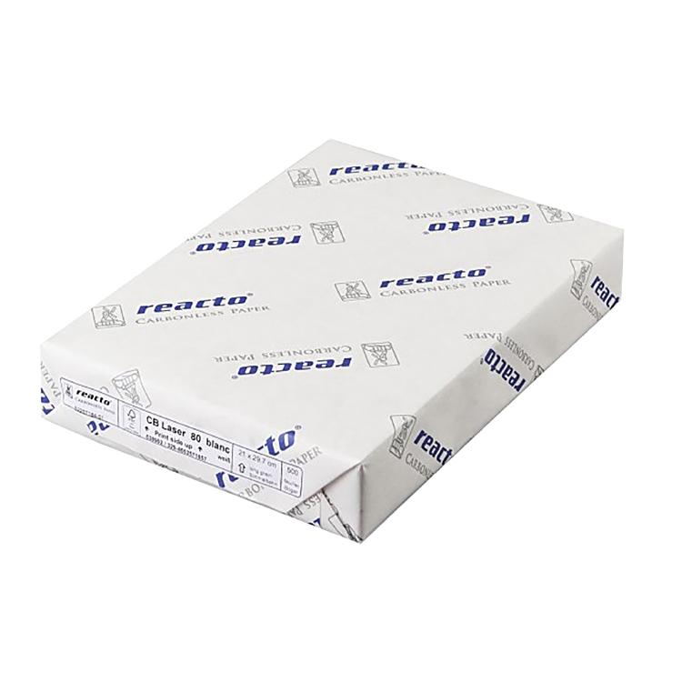 Reacto CB Laser A4 80g/m2 rosa Pack a 500 Blatt 2-Loch