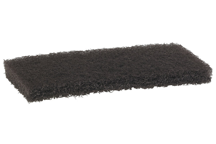 Randreinigungspad 245mm, schwarz, hart 245 x 125 x 23 mm