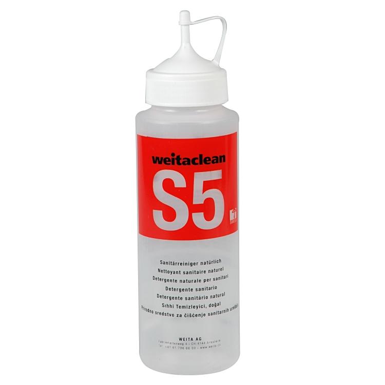 S5 Sanitärreiniger nat. leer Serviceflasche à 500ml Leerflasche