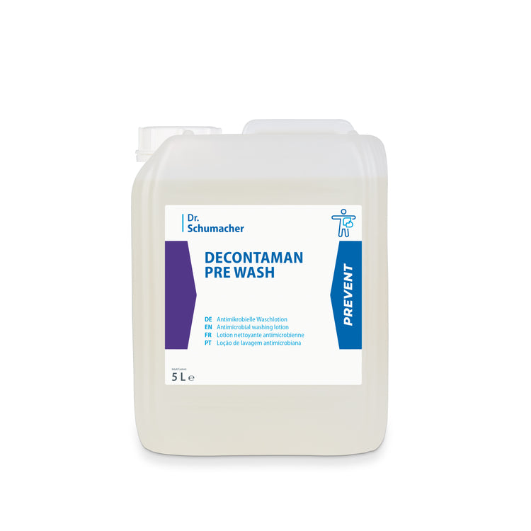 Decontaman Pre Wash 5 L Antimikrobielle Waschlotion zur MRSA Dekontamination