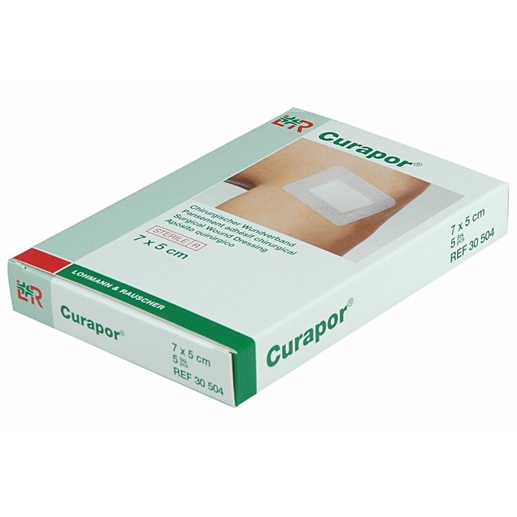 Curapor chirurgisch, steril Disp à 100 Stk, 7x5cm