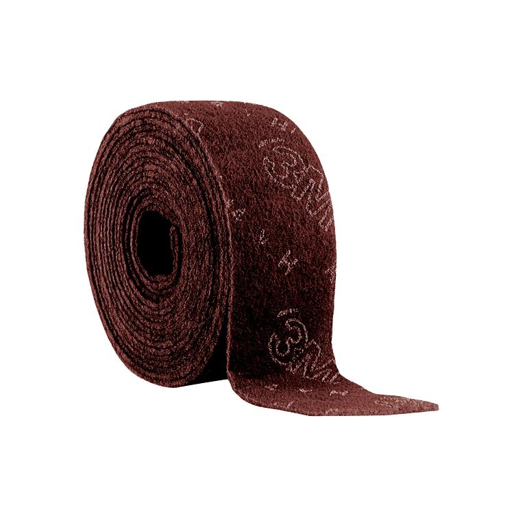 ScotchBrite Rollenw.CF-RL TypA rot, 100mm x 10mt, 4 Rollen / Karton