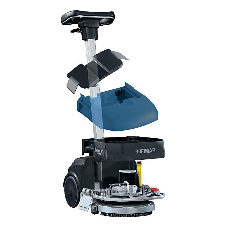 Scheuersaugmaschine Genie XS B inkl. Batterie, Ladegerät und Treibteller
