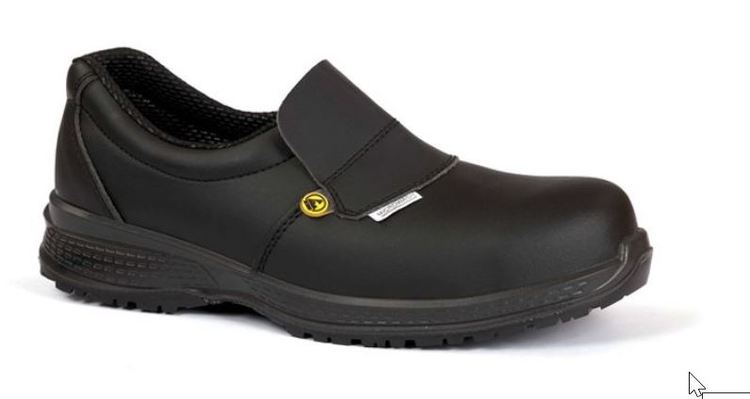 Medina S2 Halbschuh Gr.35-44 Microwash/Textilmaterial/black SRC ESD Metallfrei