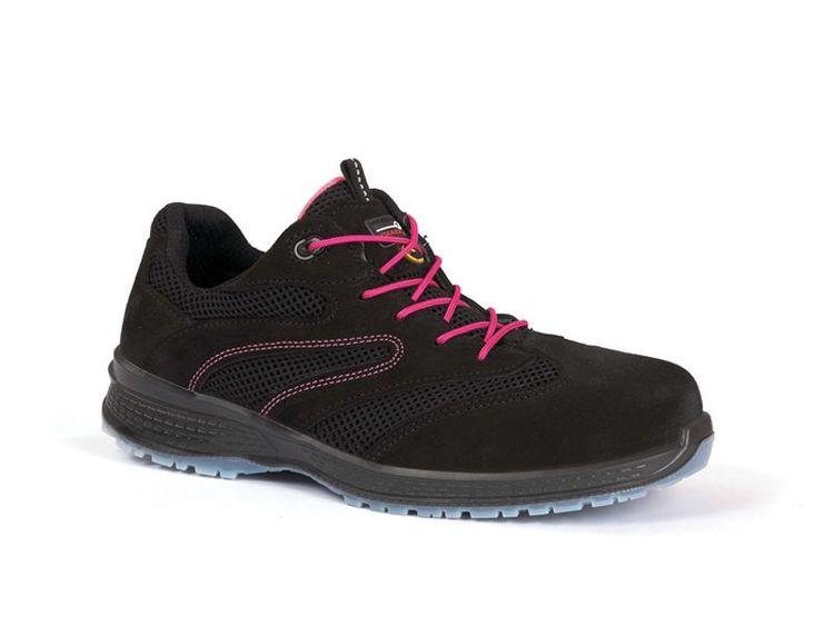 Lady Dance S1P, Gr. 35-42  schwarz / pink, ESD FO E SRC A