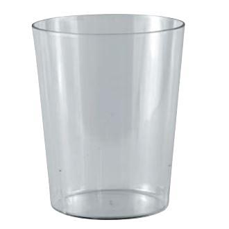 Becher Bodega 310ml Pack à 8 Stück, PS transparent, Deckel=1520.82998