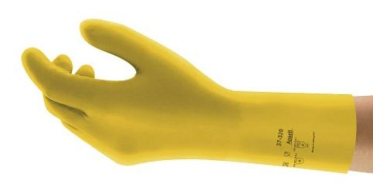 AlphaTec 37-320 8-10 (M-XL) Nitril gelb, 31cm lang