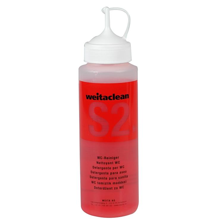 S2 WC Reiniger 500ml Flasche à 500ml in Serviceflasche