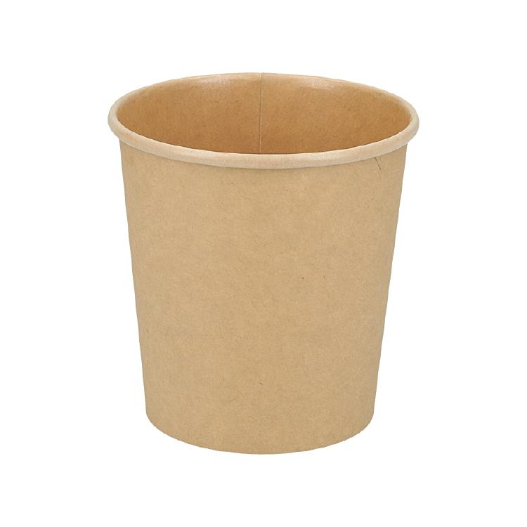 Suppenschale VERIVE 475ml Pack à 50 Stk., Pappe/PLA D 96/72mm, H99mm, braun