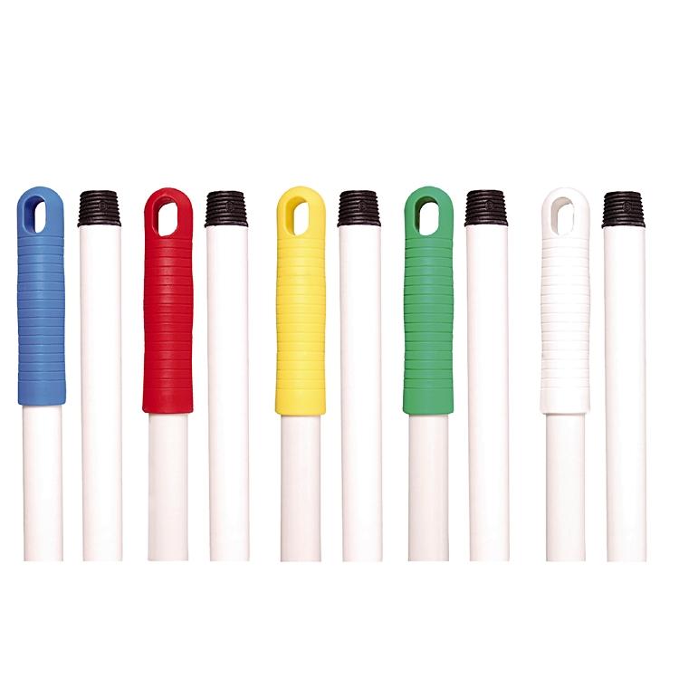 Hygiene-Glasfaserstiel div. Farben , mit DIN Gewinde 150 cm, D: 23.5 mm