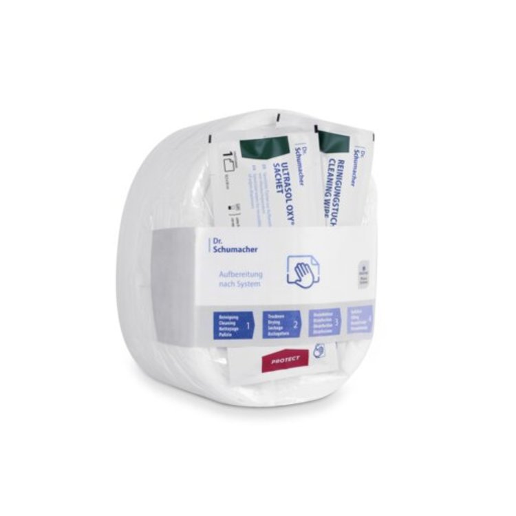 Eco Wipes Refill weiss 100 Blatt per Rolle, 32x30 cm pro Blatt, 50 g/m2