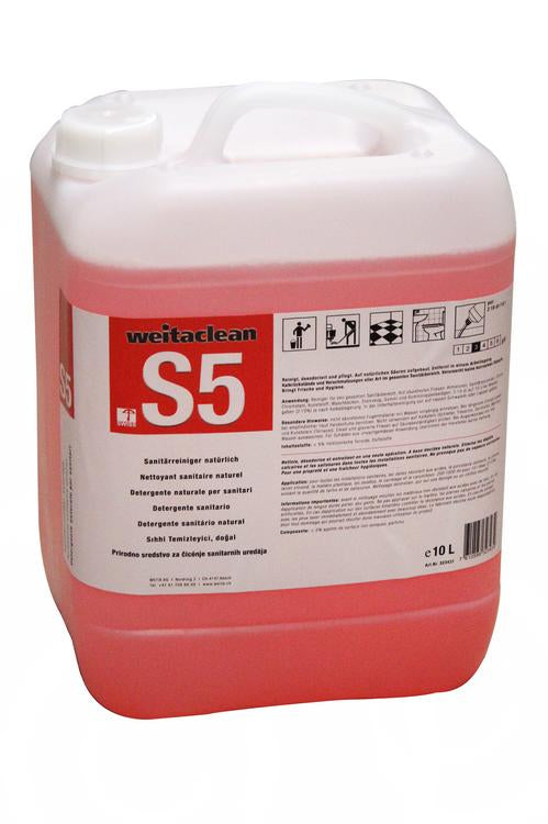 S5 Sanitärreiniger nat. 10L Kanister à 10 Liter