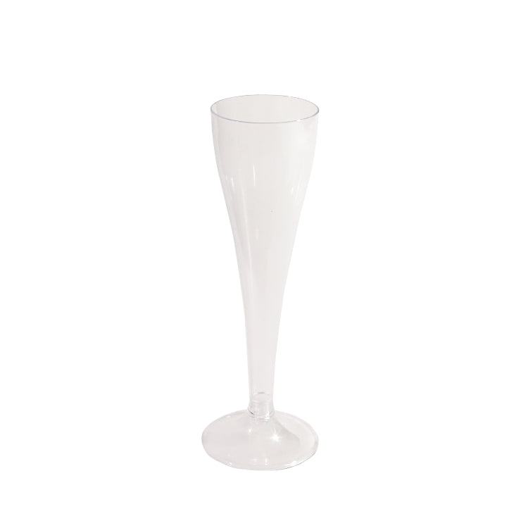 Stiel-Gläser für Sekt PS 0,1l Pack à 8 Stück, glasklar D.:5,1 cm 17 cm einteilig