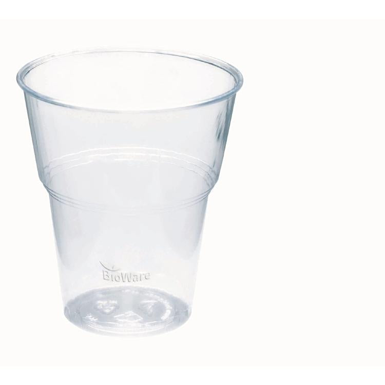Trinkbecher PLA 3dl Pack à 50 Stück D 95mm, geeicht, transparent