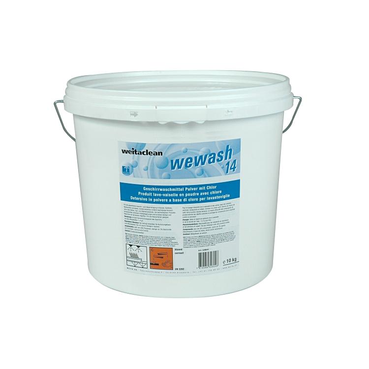 Wewash 14  10kg Eimer à 10kg Geschirrwaschmittel Pulver