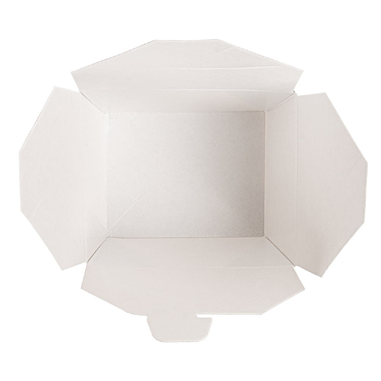 Lunchbox 780ml beschichtet Pack à 50 Stück, Faltdeckel natur braun, 113x90x63mm