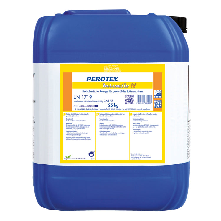 PEROTEX Intensiv N 25KG Kanister à 25Kg Geschirreiniger hochalkalisch