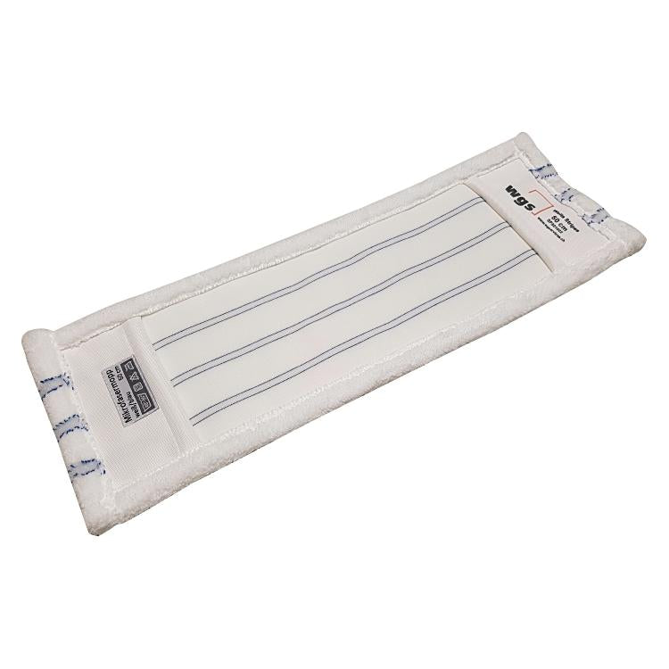 Weita Stripes Mop 50cm weiss/blau, 80% Mikrofaser, 20% Borste