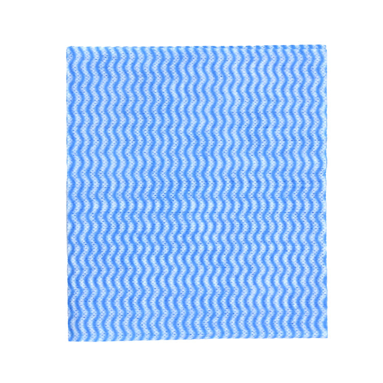 Cotonette blau 38 x 60 cm Beutel à 50 Stk 55%zell/45%Polyester 1/4 Fold