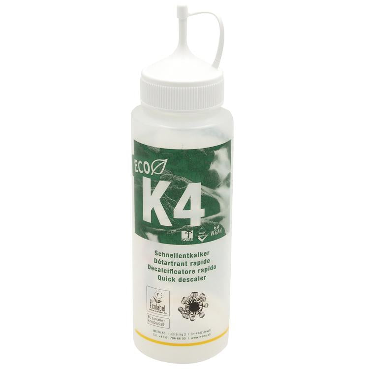 K4 ECO Schnellentkalker 500ml Flasche à 500ml Leerflasche