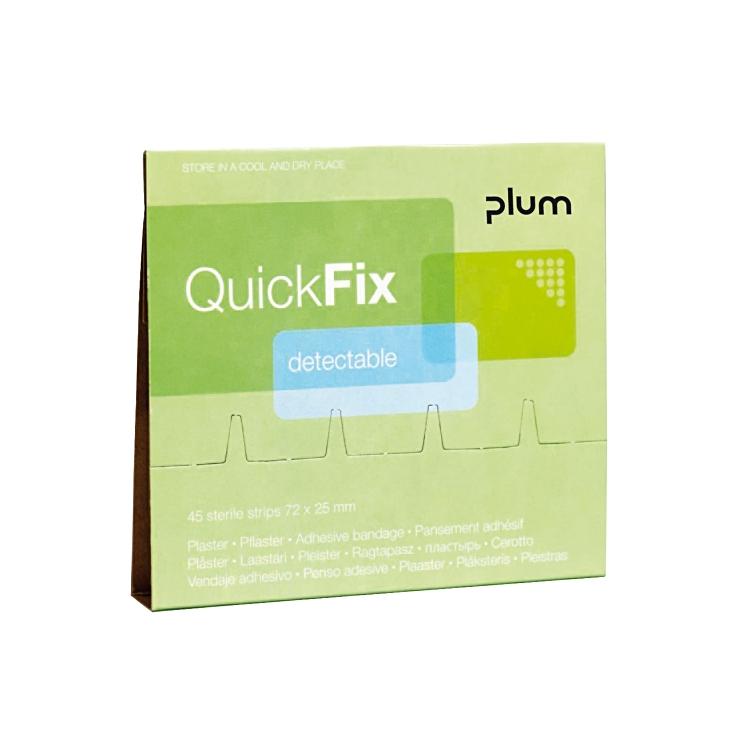 QuickFix Detectable Pflasterrefills mit 45 Pflasterrefill 45 Stck.