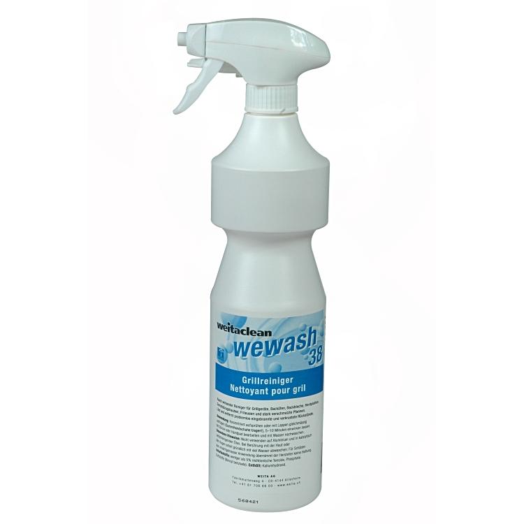 Wewash 38 Grill- & Backofen- reiniger -Flasche à 750ml gefüllt