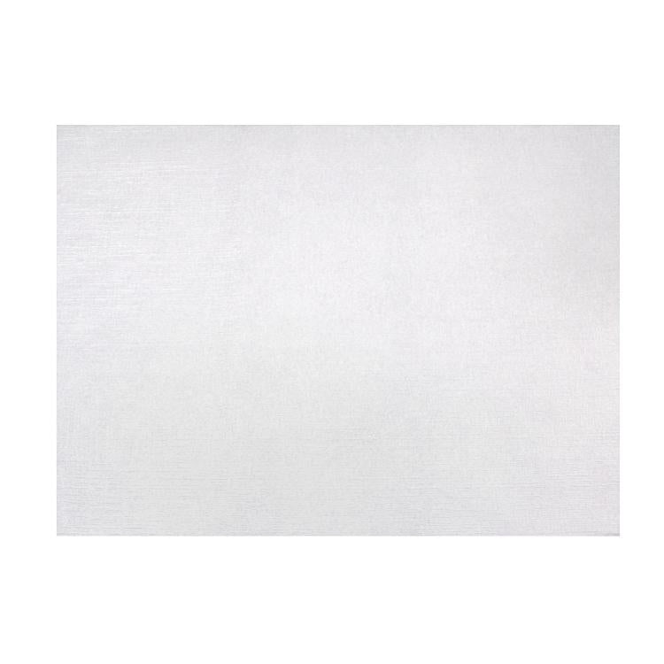 Tischdeckpapier Shetland weiss, Karton à 250 Stück 80x120cm, 50gm2