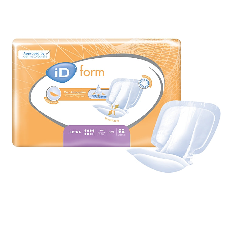 iD Form Extra Long 21 Stk / Beutel Lila, 1900ml