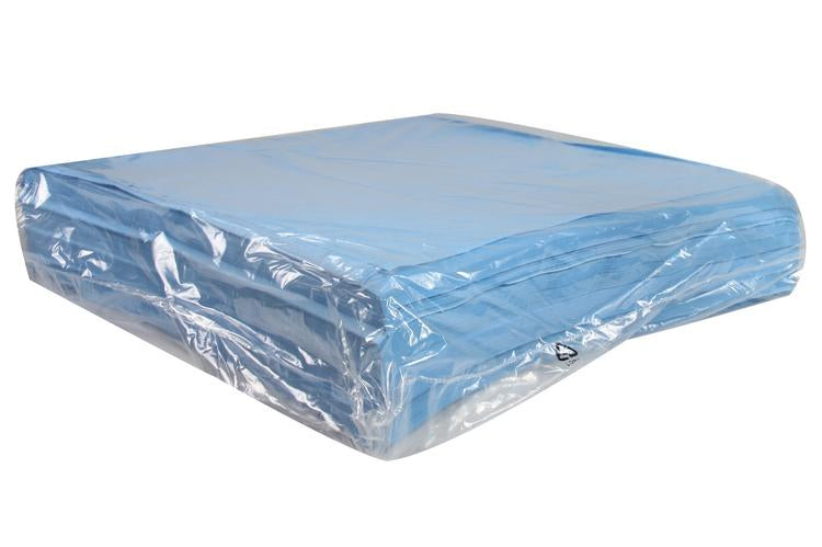 Bogenverpackung Vlies 52g blau 50 x 50 cm 500 Stk. / Karton