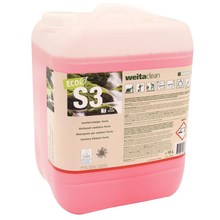 S3 ECO Sanitärreiniger forte Kanister à 10l