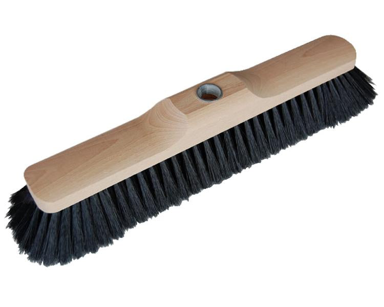 Bodenwischer 35 cm Metallgew. Körper: Buchenholz Besatz: Rosshaar-Mischung