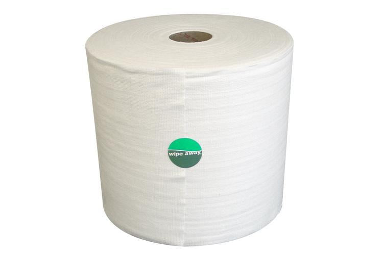 Viscotex weiss 38 x 30 cm Rolle à 500 Blatt 100% Viscose, fusselfrei,ohne