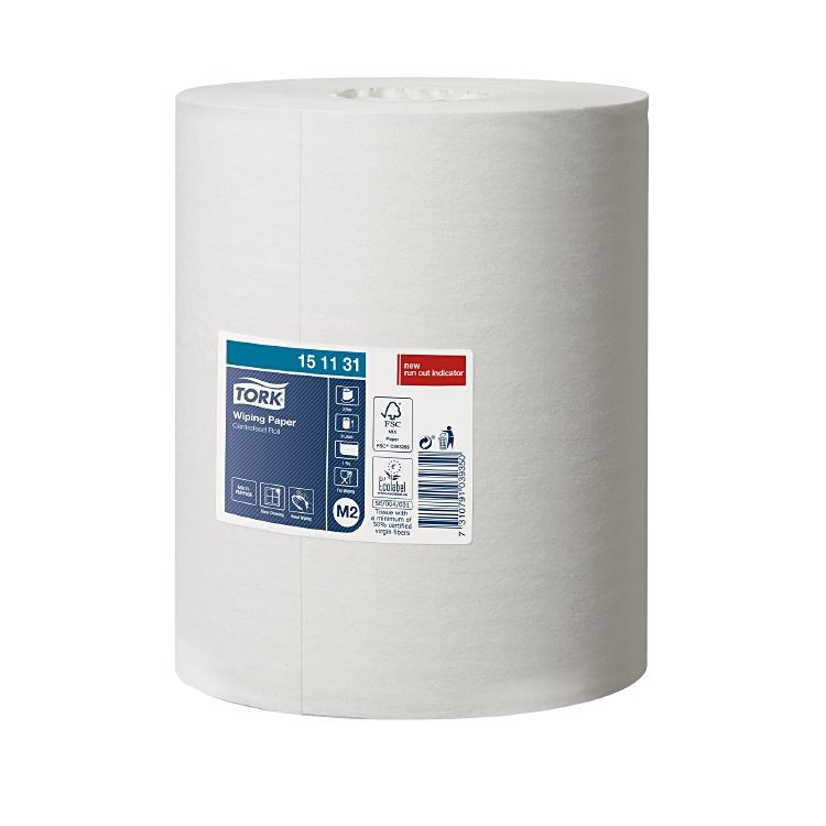 Tork Putzrollen Advanced M2 Krt.à 6 Rll.,1-lagig,ohne Kern 21.5cmx275m,unperfori