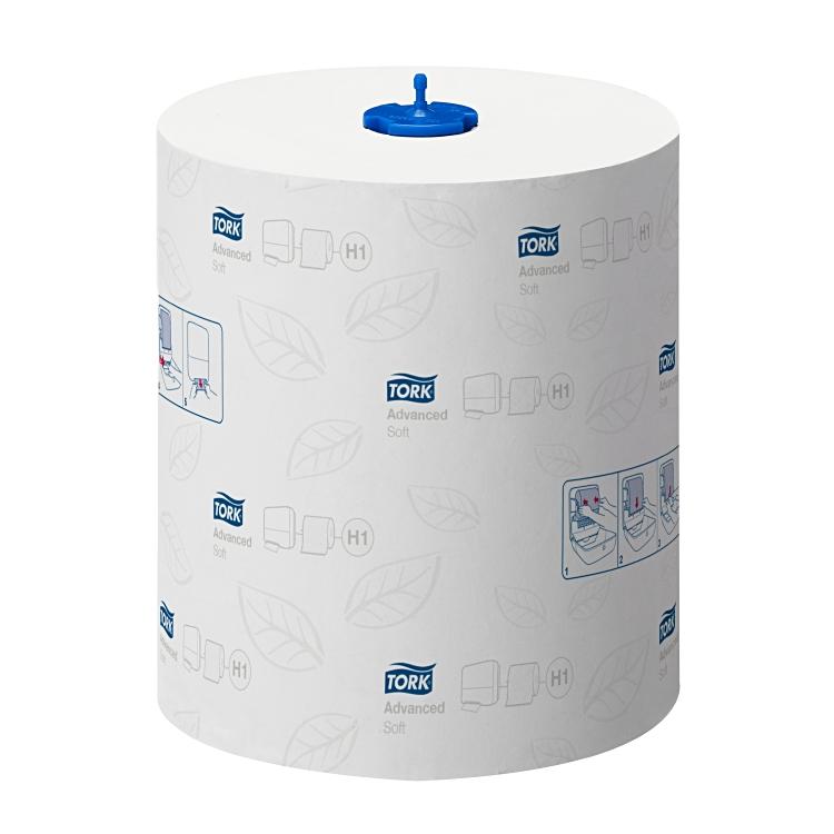 Rollenhandtuch Tork Advanc.H1 Krt. à 6 Rll,hochw.TAD+Tissue 150m,(Matic) 21 cm,
